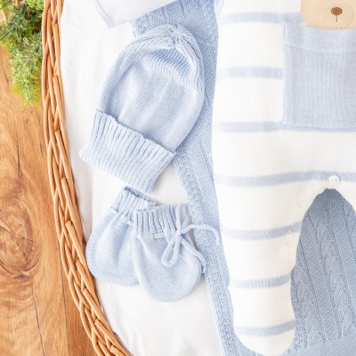   Saída de Maternidade Theodoro - Azul Bebê